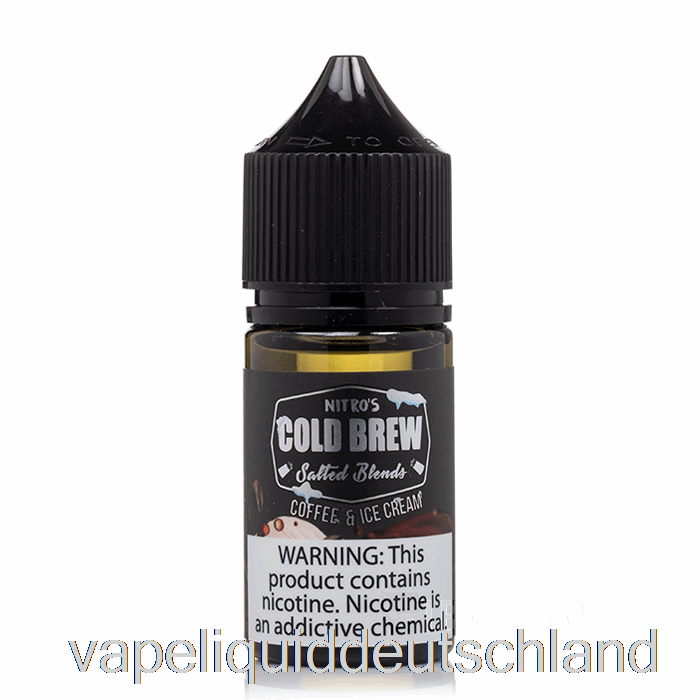 Kaffee Und Eis – Nitros-Cold-Brew-Salze – 30 Ml, 25 Mg Vape-Flüssigkeit